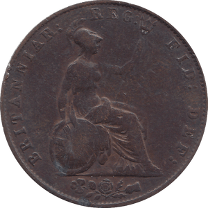 HALF PENNY 1846 (VF) - HALFPENNY - Cambridgeshire Coins