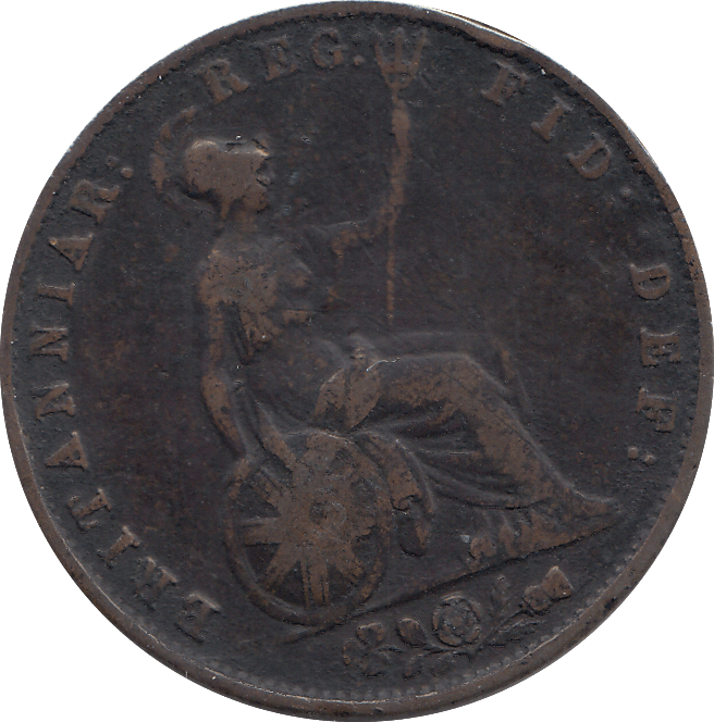 HALF PENNY 1848 (GF) - HALFPENNY - Cambridgeshire Coins