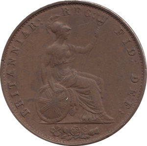 HALF PENNY 1853 (GVF) - HALFPENNY - Cambridgeshire Coins