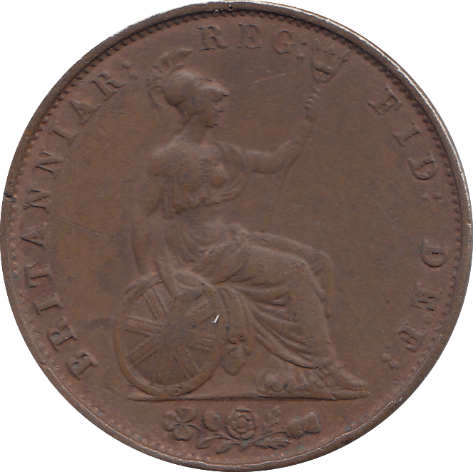 HALF PENNY 1853 (GVF) - HALFPENNY - Cambridgeshire Coins