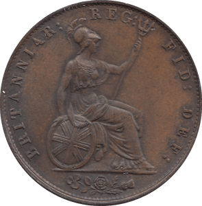 HALF PENNY 1856 (AUNC) - HALFPENNY - Cambridgeshire Coins