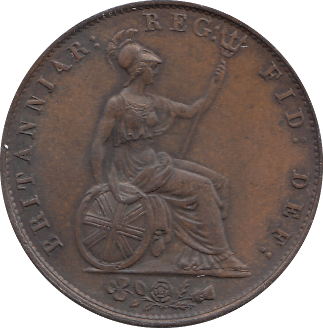 HALF PENNY 1856 (AUNC) - HALFPENNY - Cambridgeshire Coins