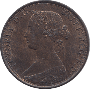HALF PENNY 1867 - HALFPENNY - Cambridgeshire Coins