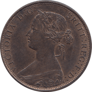 HALF PENNY 1868 - HALFPENNY - Cambridgeshire Coins