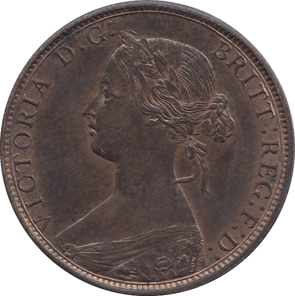 HALF PENNY 1868 - HALFPENNY - Cambridgeshire Coins