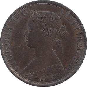 HALF PENNY 1870 - HALFPENNY - Cambridgeshire Coins