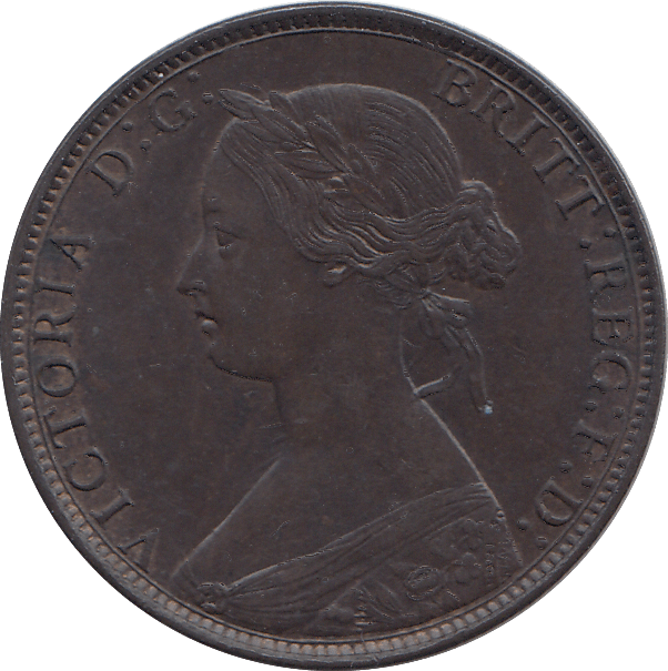 HALF PENNY 1873 - HALFPENNY - Cambridgeshire Coins