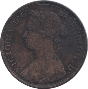 HALF PENNY 1876 H - HALFPENNY - Cambridgeshire Coins