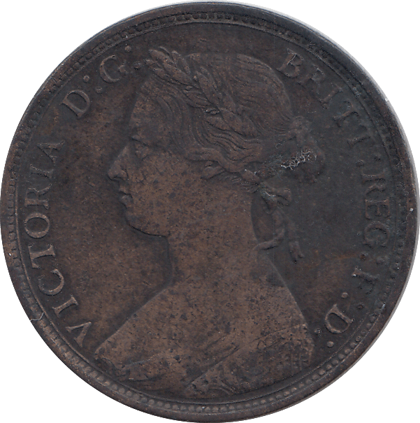 HALF PENNY 1876 H - HALFPENNY - Cambridgeshire Coins