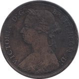 HALF PENNY 1876 H - HALFPENNY - Cambridgeshire Coins