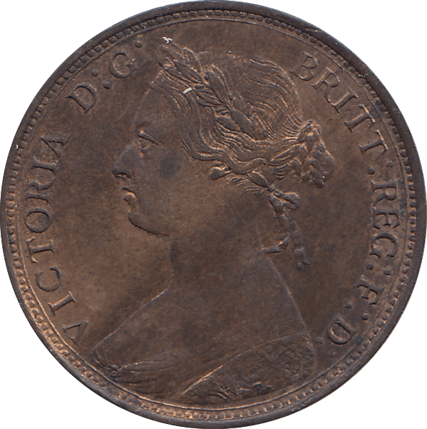 HALF PENNY 1877 - HALFPENNY - Cambridgeshire Coins