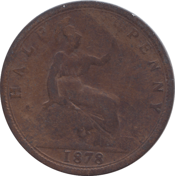 HALF PENNY 1878 - HALFPENNY - Cambridgeshire Coins