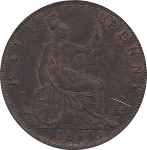 HALF PENNY 1883 - HALFPENNY - Cambridgeshire Coins