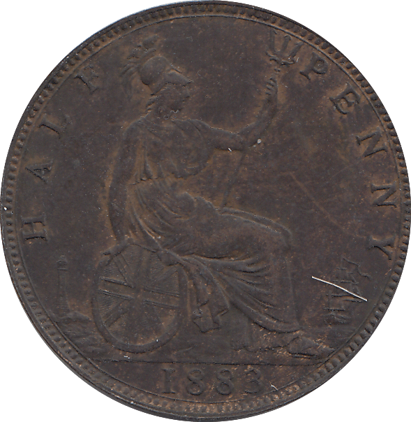 HALF PENNY 1883 - HALFPENNY - Cambridgeshire Coins