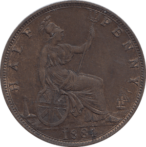 HALF PENNY 1884 - HALFPENNY - Cambridgeshire Coins