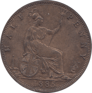 HALF PENNY 1885 - HALFPENNY - Cambridgeshire Coins