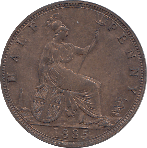 HALF PENNY 1885 - HALFPENNY - Cambridgeshire Coins