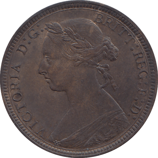 HALF PENNY 1886 - HALFPENNY - Cambridgeshire Coins
