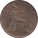 HALF PENNY 1888 - H - Cambridgeshire Coins