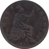 HALF PENNY 1890 - HALFPENNY - Cambridgeshire Coins