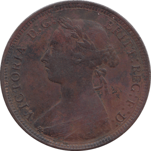 HALF PENNY 1892 - HALFPENNY - Cambridgeshire Coins