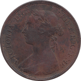 HALF PENNY 1892 - HALFPENNY - Cambridgeshire Coins