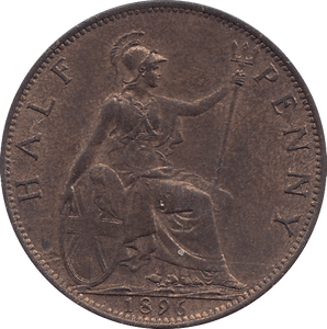 HALF PENNY 1896 - HALFPENNY - Cambridgeshire Coins