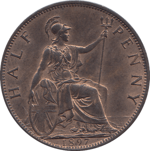 HALF PENNY 1897 - Cambridgeshire Coins