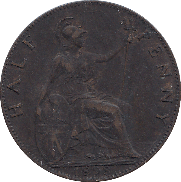 HALF PENNY 1898 - HALFPENNY - Cambridgeshire Coins