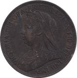 HALF PENNY 1898 - HALFPENNY - Cambridgeshire Coins