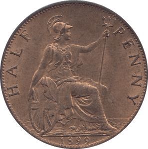 HALF PENNY 1899 - HALFPENNY - Cambridgeshire Coins