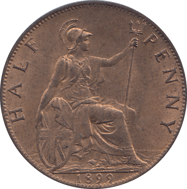 HALF PENNY 1899 - HALFPENNY - Cambridgeshire Coins