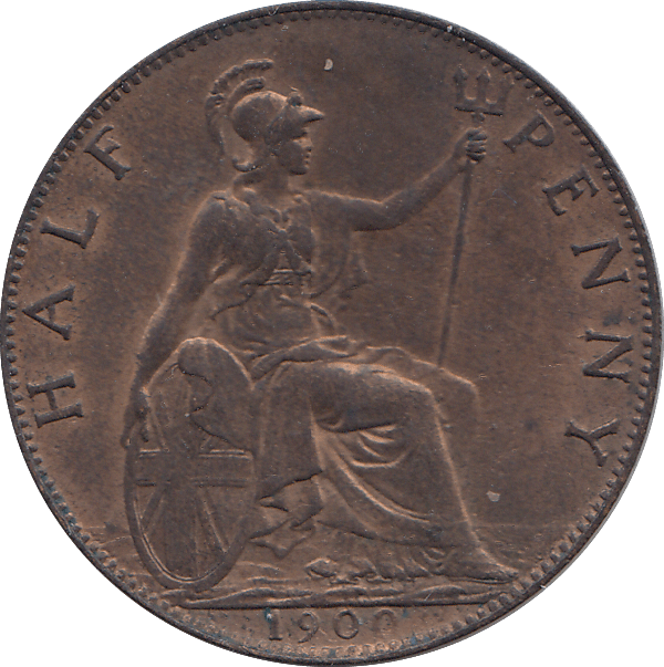 HALF PENNY 1900 - HALFPENNY - Cambridgeshire Coins