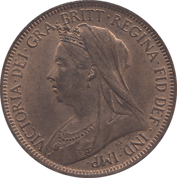 HALF PENNY 1901 - HALFPENNY - Cambridgeshire Coins