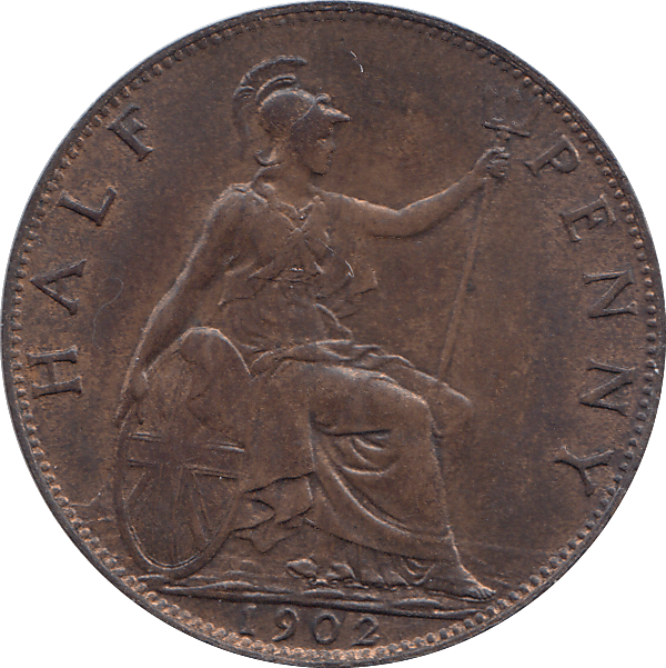 HALF PENNY 1902 - HALFPENNY - Cambridgeshire Coins