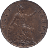 HALF PENNY 1902 - HALFPENNY - Cambridgeshire Coins