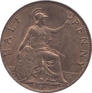 HALF PENNY 1902 - HALFPENNY - Cambridgeshire Coins