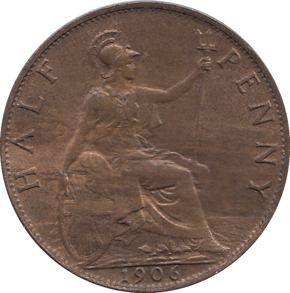 HALF PENNY 1906 - HALFPENNY - Cambridgeshire Coins