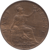HALF PENNY 1906 - HALFPENNY - Cambridgeshire Coins