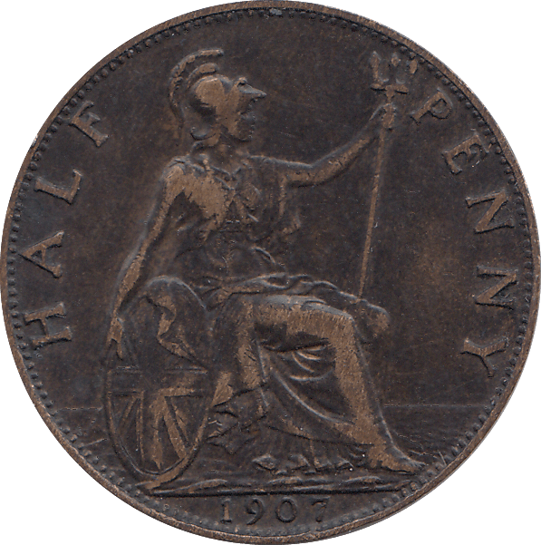 HALF PENNY 1907 - HALFPENNY - Cambridgeshire Coins
