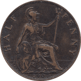 HALF PENNY 1907 - HALFPENNY - Cambridgeshire Coins