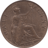 HALF PENNY 1909 - HALFPENNY - Cambridgeshire Coins
