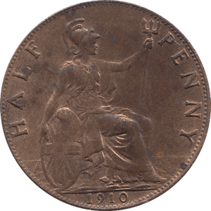 HALF PENNY 1910 - HALFPENNY - Cambridgeshire Coins