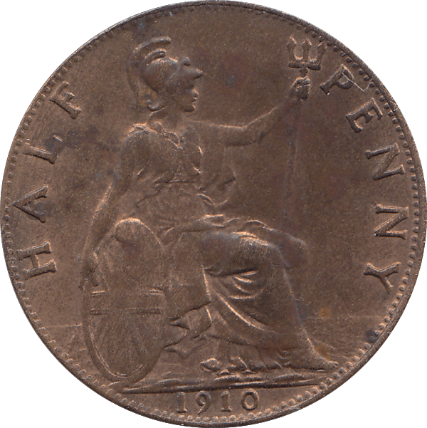 HALF PENNY 1910 - HALFPENNY - Cambridgeshire Coins
