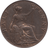 HALF PENNY 1911 - H - Cambridgeshire Coins
