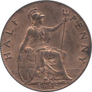 HALF PENNY 1912 - HALFPENNY - Cambridgeshire Coins