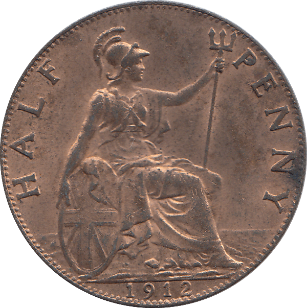HALF PENNY 1912 - HALFPENNY - Cambridgeshire Coins