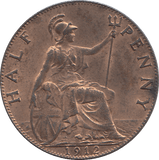 HALF PENNY 1912 - HALFPENNY - Cambridgeshire Coins