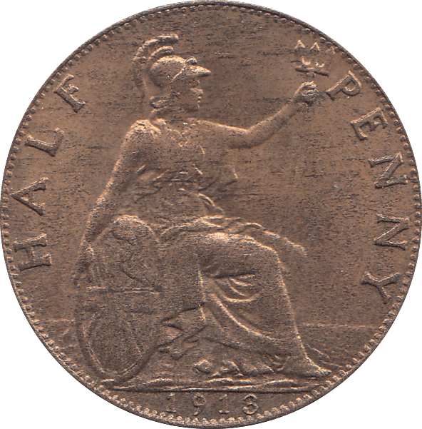 HALF PENNY 1913 - HALFPENNY - Cambridgeshire Coins