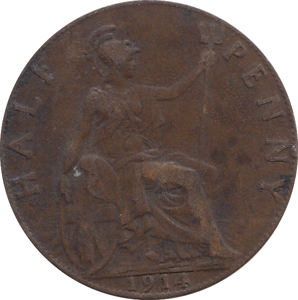 HALF PENNY 1914 - HALFPENNY - Cambridgeshire Coins